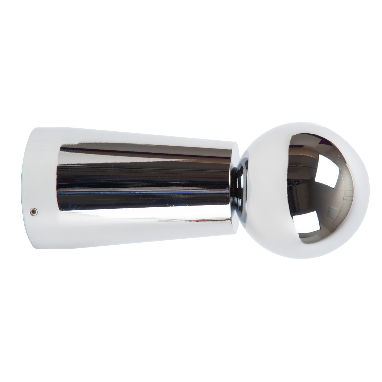 IPSOS - Wall light Bathroom - LED - 1x6W 2700K - IP54 - Chrome