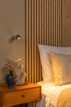 IPSOS - Wall light Bathroom - LED - 1x6W 2700K - IP54 - Chrome