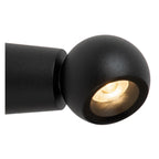 IPSOS - Wall light Bathroom - LED - 1x6W 2700K - IP54 - Black