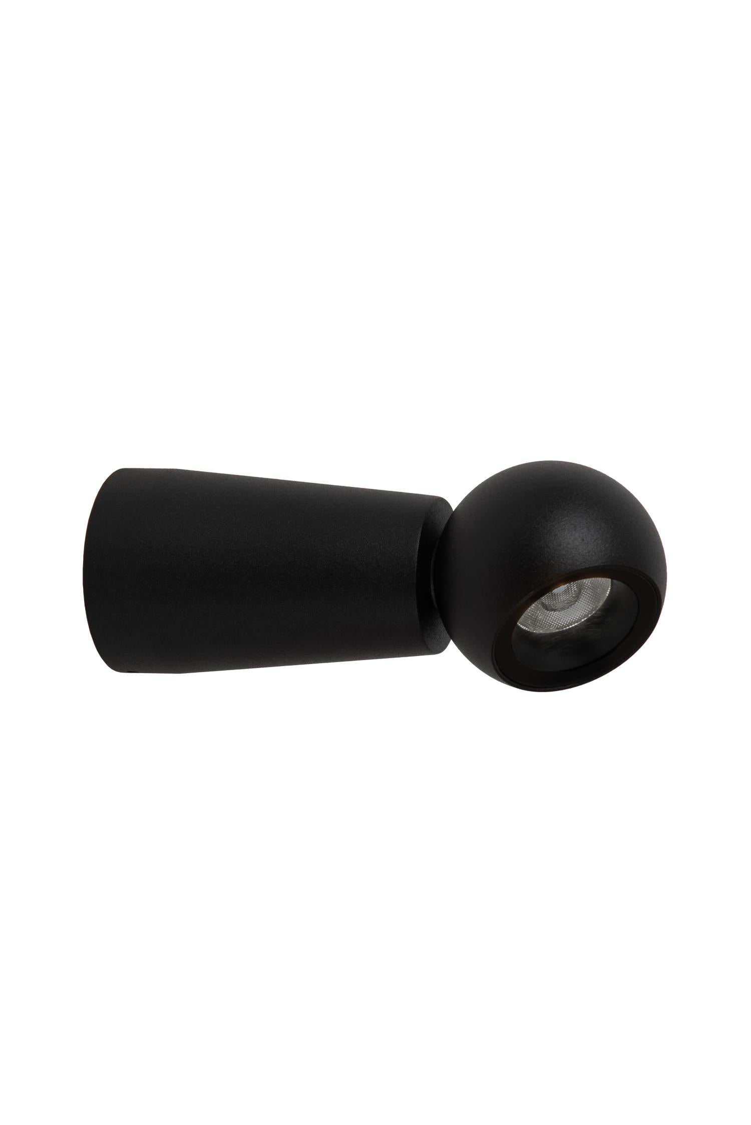 IPSOS - Wall light Bathroom - LED - 1x6W 2700K - IP54 - Black