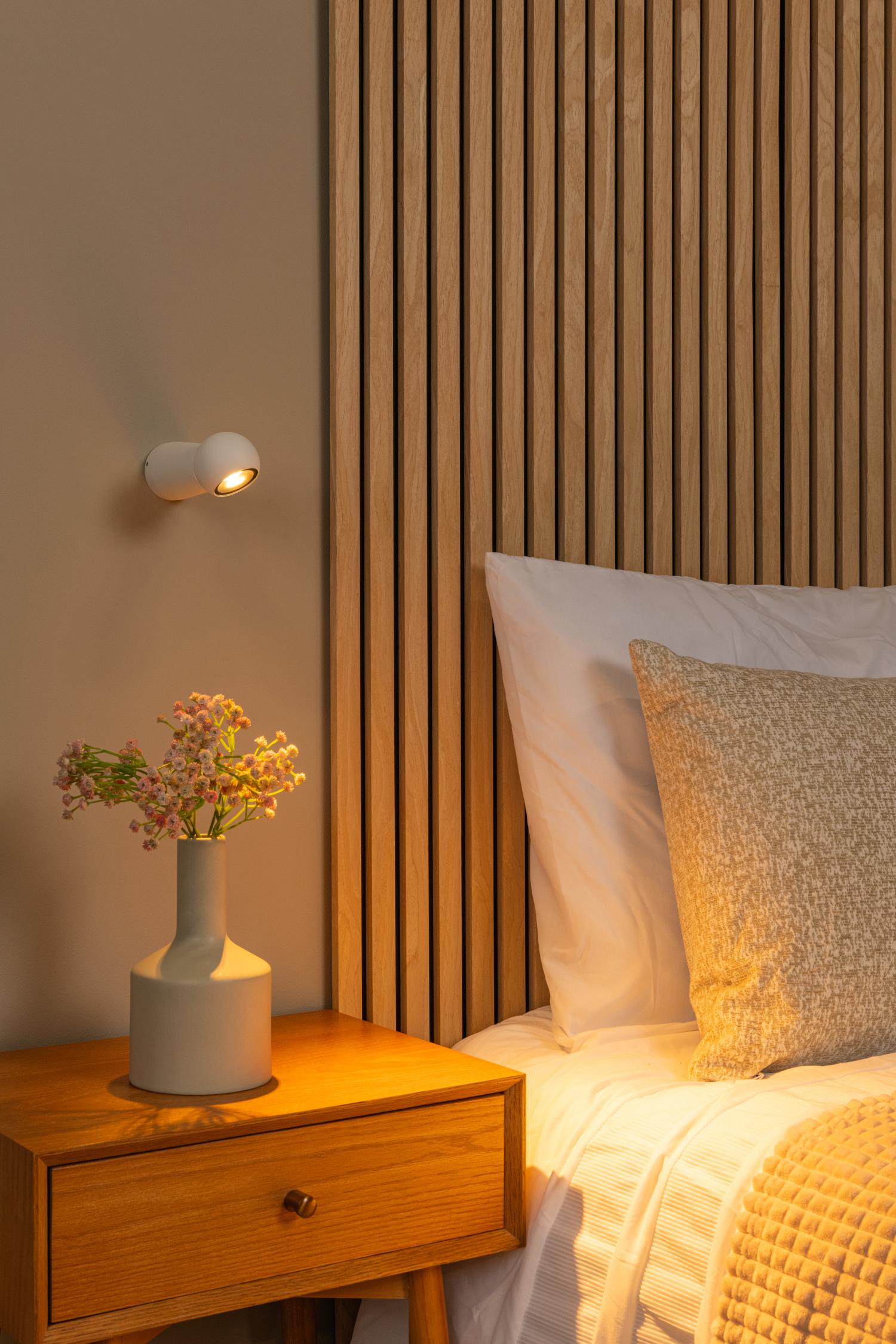 IPSOS - Wandlamp Badkamer - LED - 1x6W 2700K - IP54 - Wit