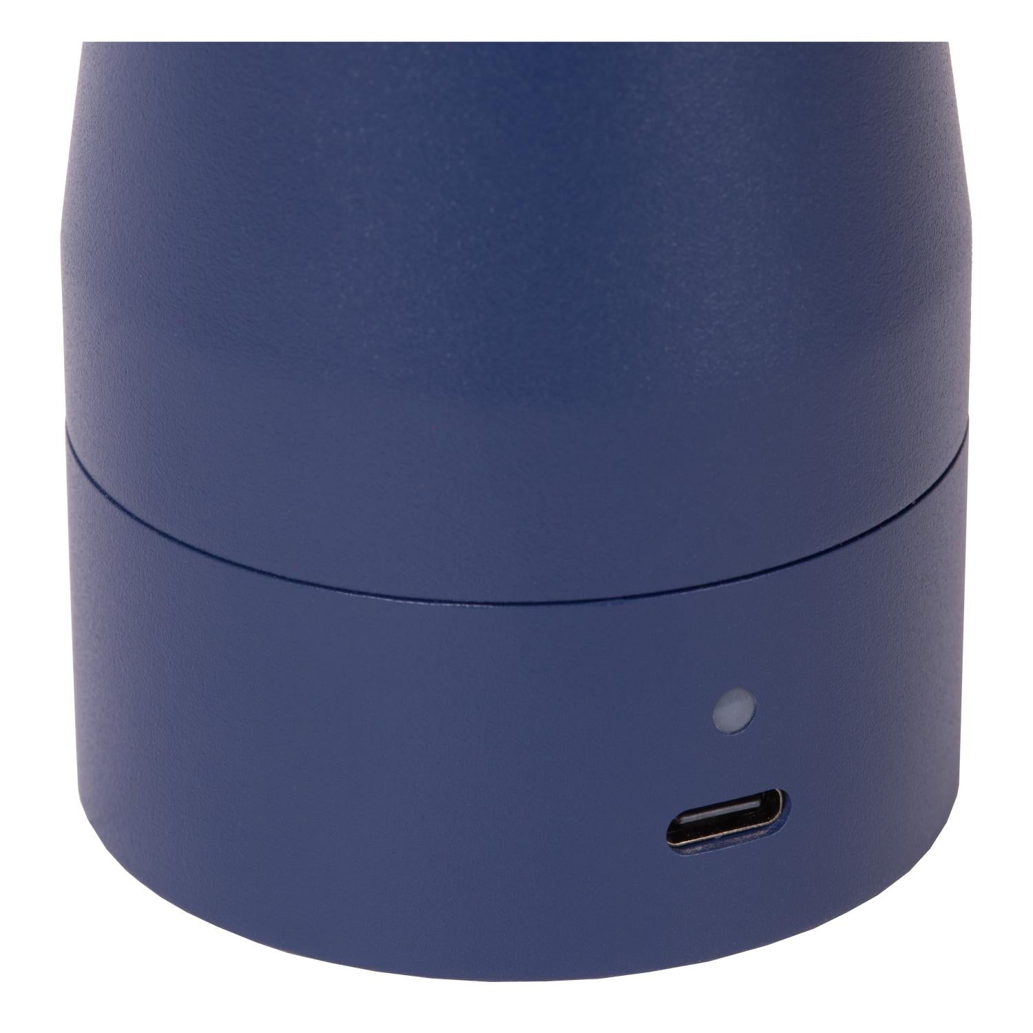 IPSOS - Oplaadbare Tafellamp - Accu/Batterij - LED Dimb. - 1x3W 2700K - Blauw