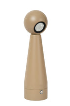 IPSOS - Lampe de table rechargeable - Batterie/Pile - LED Var. - 1x3W 2700K - Taupe