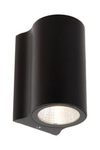 AKRA - Wandlamp Binnen/Buiten - LED - 1x6W 2700K - IP54 - Zwart
