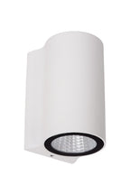 AKRA - Wandlamp Binnen/Buiten - LED - 1x6W 2700K - IP54 - Wit