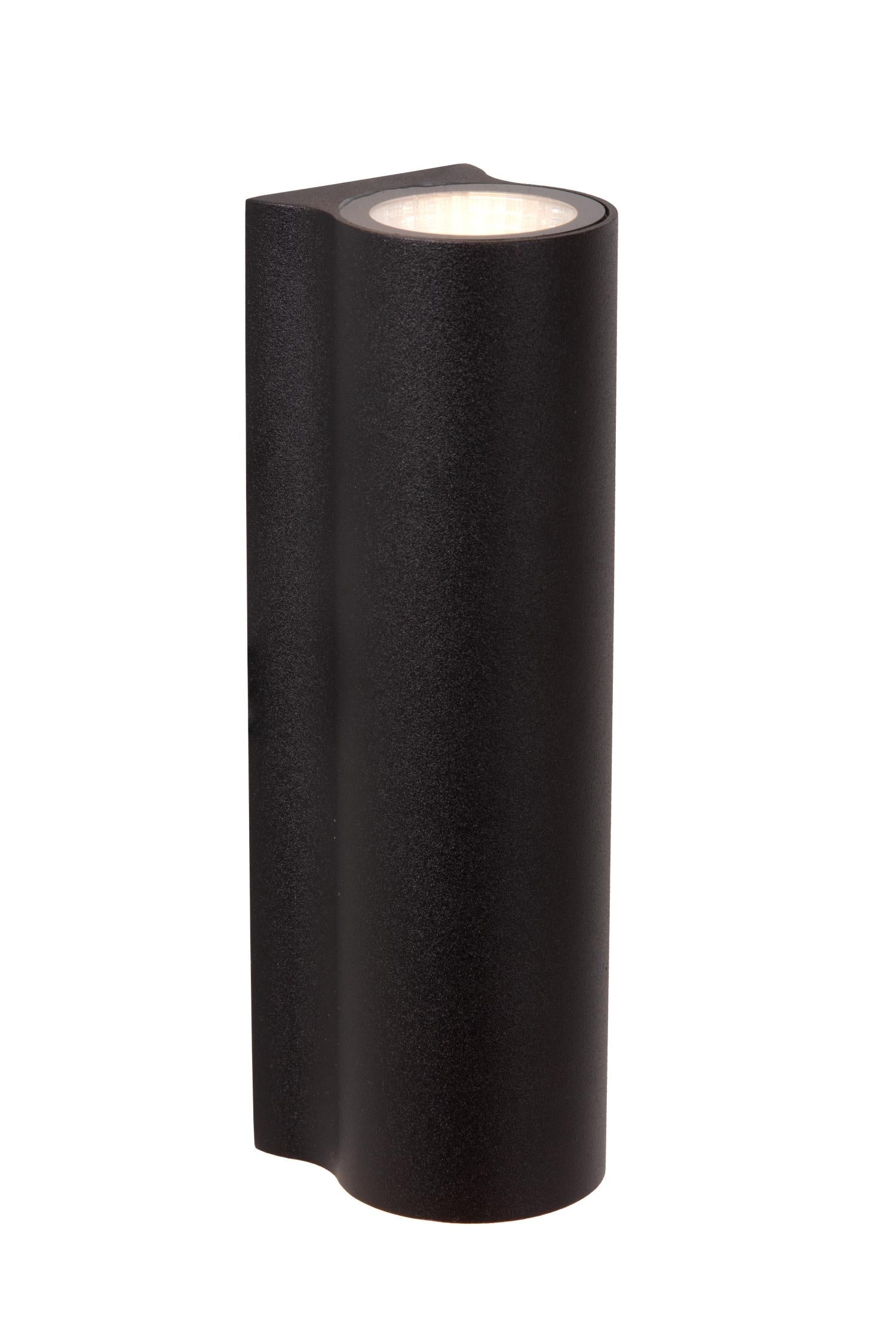 AKRA - Applique murale Intérieur/Extérieur - LED - 2x6,5W 2700K - IP54 - Noir
