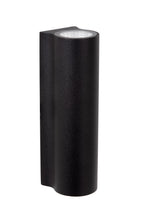 AKRA - Applique murale Intérieur/Extérieur - LED - 2x6,5W 2700K - IP54 - Noir