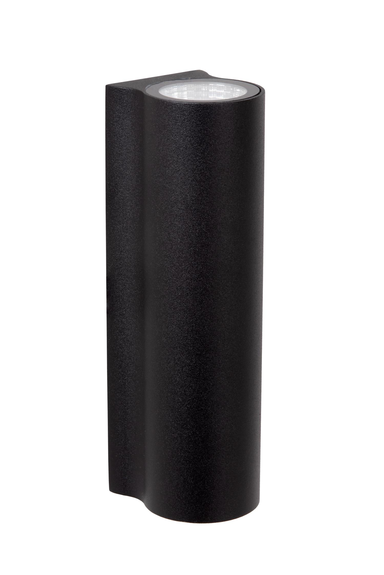 AKRA - Applique murale Intérieur/Extérieur - LED - 2x6,5W 2700K - IP54 - Noir