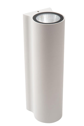 AKRA - Wall light Indoor/Outdoor - LED - 2x6.5W 2700K - IP54 - White
