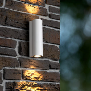 AKRA - Wall light Indoor/Outdoor - LED - 2x6.5W 2700K - IP54 - White
