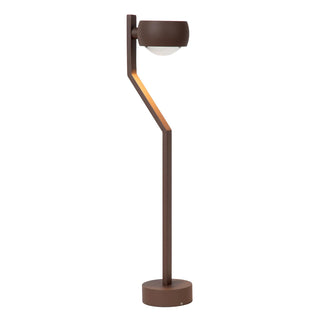 ESTAL - Sokkellamp - LED - 1x9W 2700K - IP54 - Roest bruin