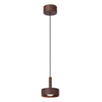 LENZ - Hanglamp Binnen/Buiten - Ø 11 cm - LED - 1x8W 2700K - IP54 - Roest bruin | Essential