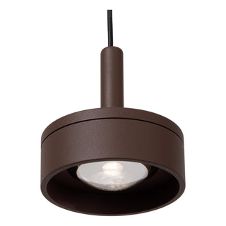 LENZ - Hanglamp Binnen/Buiten - Ø 11 cm - LED - 1x8W 2700K - IP54 - Roest bruin | Essential