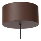 LENZ - Hanglamp Binnen/Buiten - Ø 11 cm - LED - 1x8W 2700K - IP54 - Roest bruin | Essential