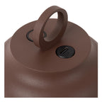 WELLS - Oplaadbare Wandlamp Binnen/Buiten - Accu/Batterij - Ø 10 cm - LED Dimb. - CCT - 1x5W 2700K/4000K - IP54 - Roest bruin | Essential