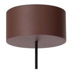WELLS - Suspension Intérieur/Extérieur - Ø 10 cm - LED - 1x8W 2700K - IP54 - Brun rouille | Essential