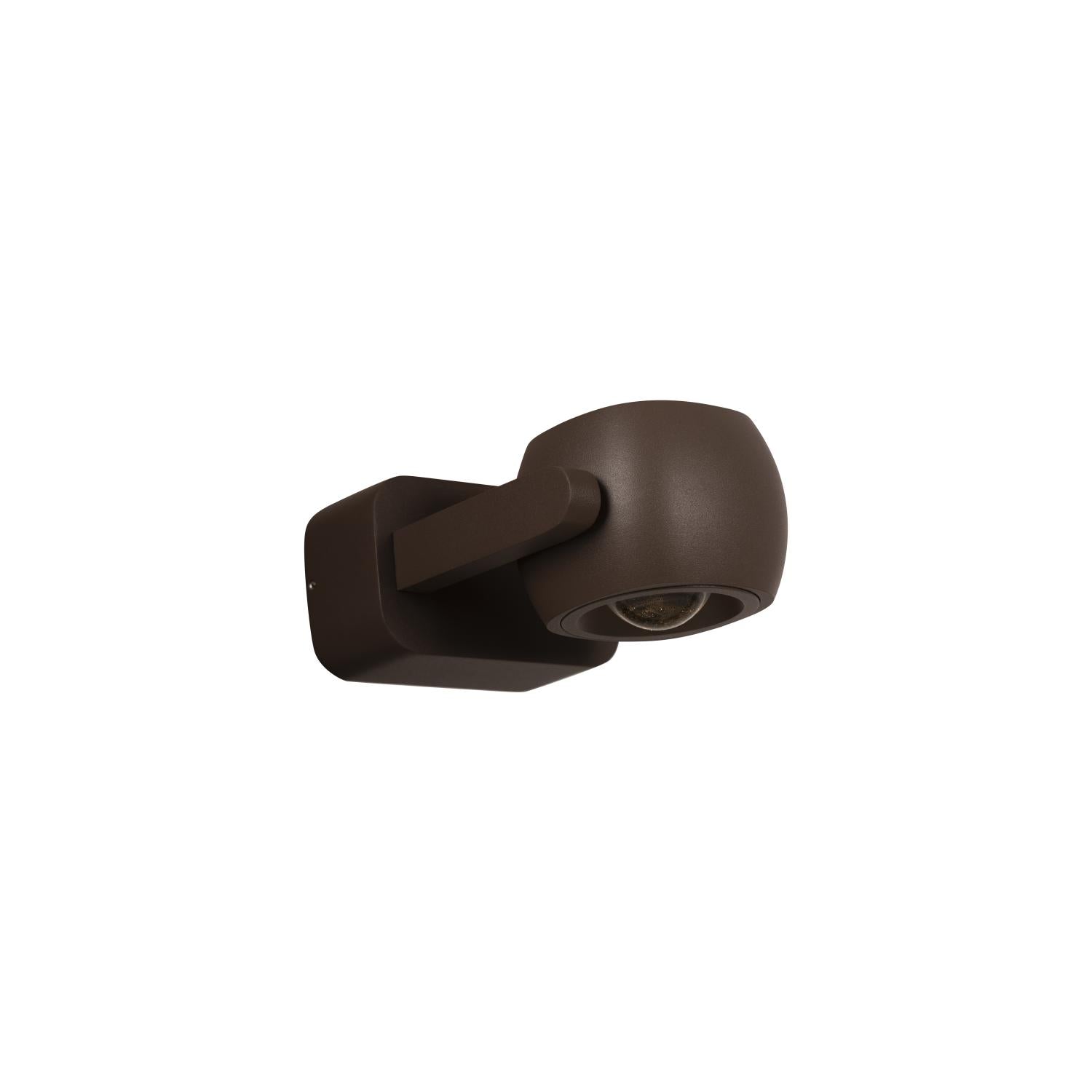 CAPRI - Wall spot / Wall light Indoor/Outdoor - LED - 1x8W 2700K - IP54 - Coffee | Essential