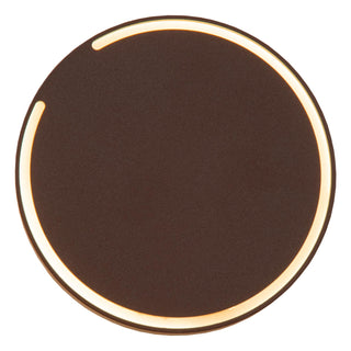 Lucide - FINISTER - Indoor/Outdoor wall light - Ø 13 cm - LED - 1x6W 2700K - Rust brown - IP54