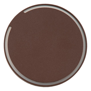 Lucide - FINISTER - Indoor/Outdoor wall light - Ø 13 cm - LED - 1x6W 2700K - Rust brown - IP54