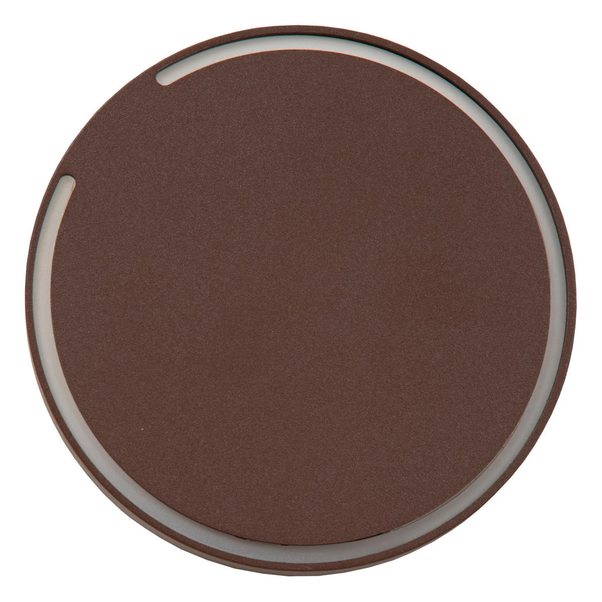 Lucide - FINISTER - Wandlamp Binnen/Buiten - Ø 13 cm - LED - 1x6W 2700K - Roest bruin - IP54