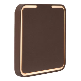 Lucide - FINISTER - Indoor/Outdoor wall light - LED - 1x7W 2700K - Rust brown - IP54