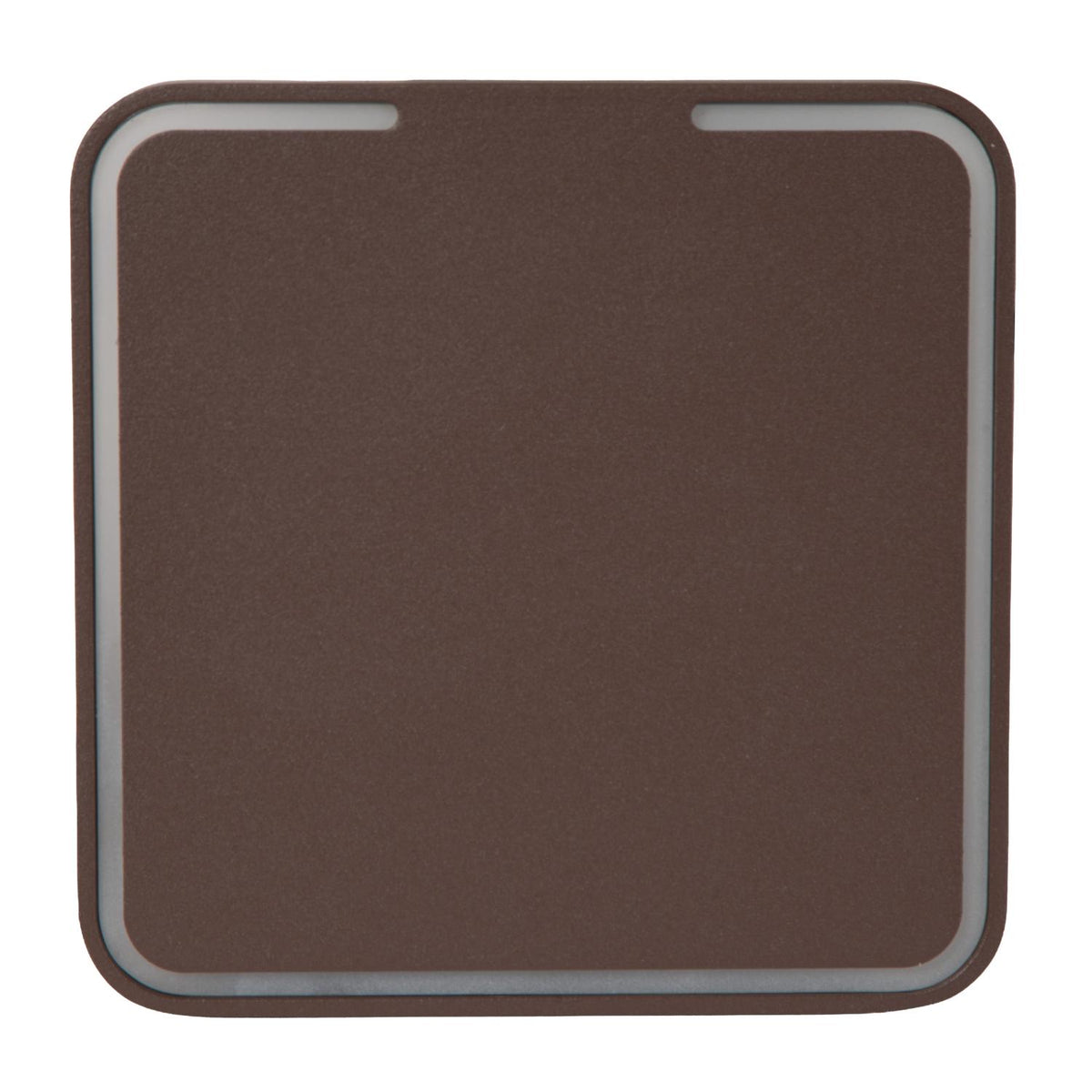 Lucide - FINISTER - Wandlamp Binnen/Buiten - LED - 1x7W 2700K - Roest bruin - IP54