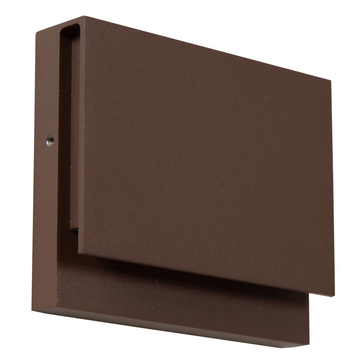 Lucide - LOMAR - Wandlamp Binnen/Buiten - LED - 1x6W 2700K - Roest bruin - IP54