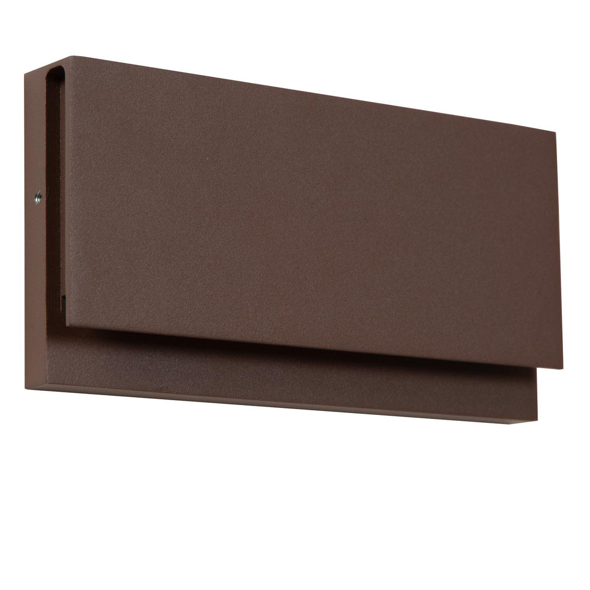 Lucide - LOMAR - Wandlamp Binnen/Buiten - LED - 1x10W 2700K - Roest bruin - IP54