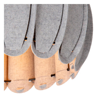 SPENCER - Plafonnière - Ø 30 cm - 1xE27 - Grijs