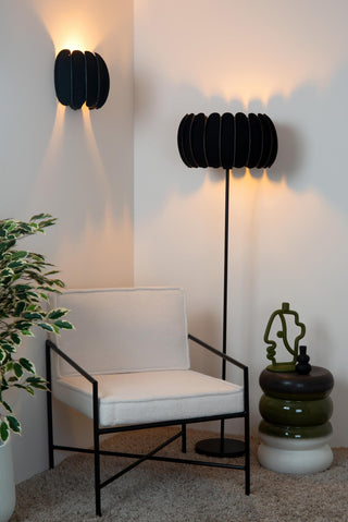 SPENCER - Wandlamp - 1xE27 - Zwart