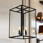 Suspension Vitrine Petite Lantern 4L, chrome