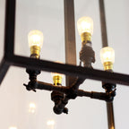 Suspension Vitrine Petite Lantern 4L, chrome