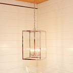 Suspension Vitrine Petite Lantern 4L, chrome