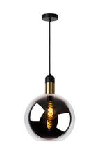 JULIUS - Pendant light - Ø 28 cm - 1xE27 - Smoke
