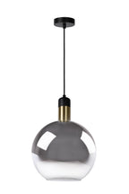 JULIUS - Pendant light - Ø 28 cm - 1xE27 - Smoke