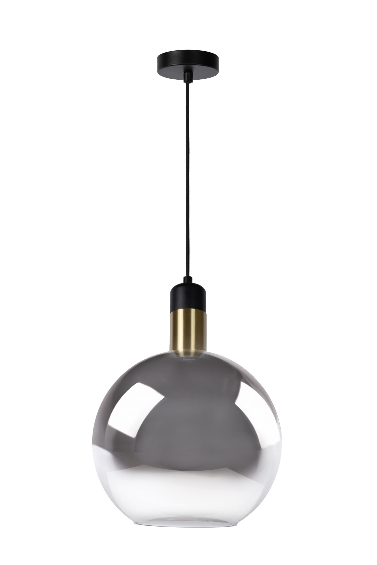 JULIUS - Pendant light - Ø 28 cm - 1xE27 - Smoke
