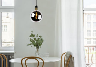 JULIUS - Pendant light - Ø 28 cm - 1xE27 - Smoke