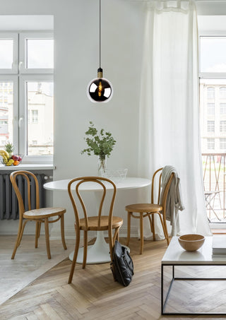 JULIUS - Pendant light - Ø 28 cm - 1xE27 - Smoke