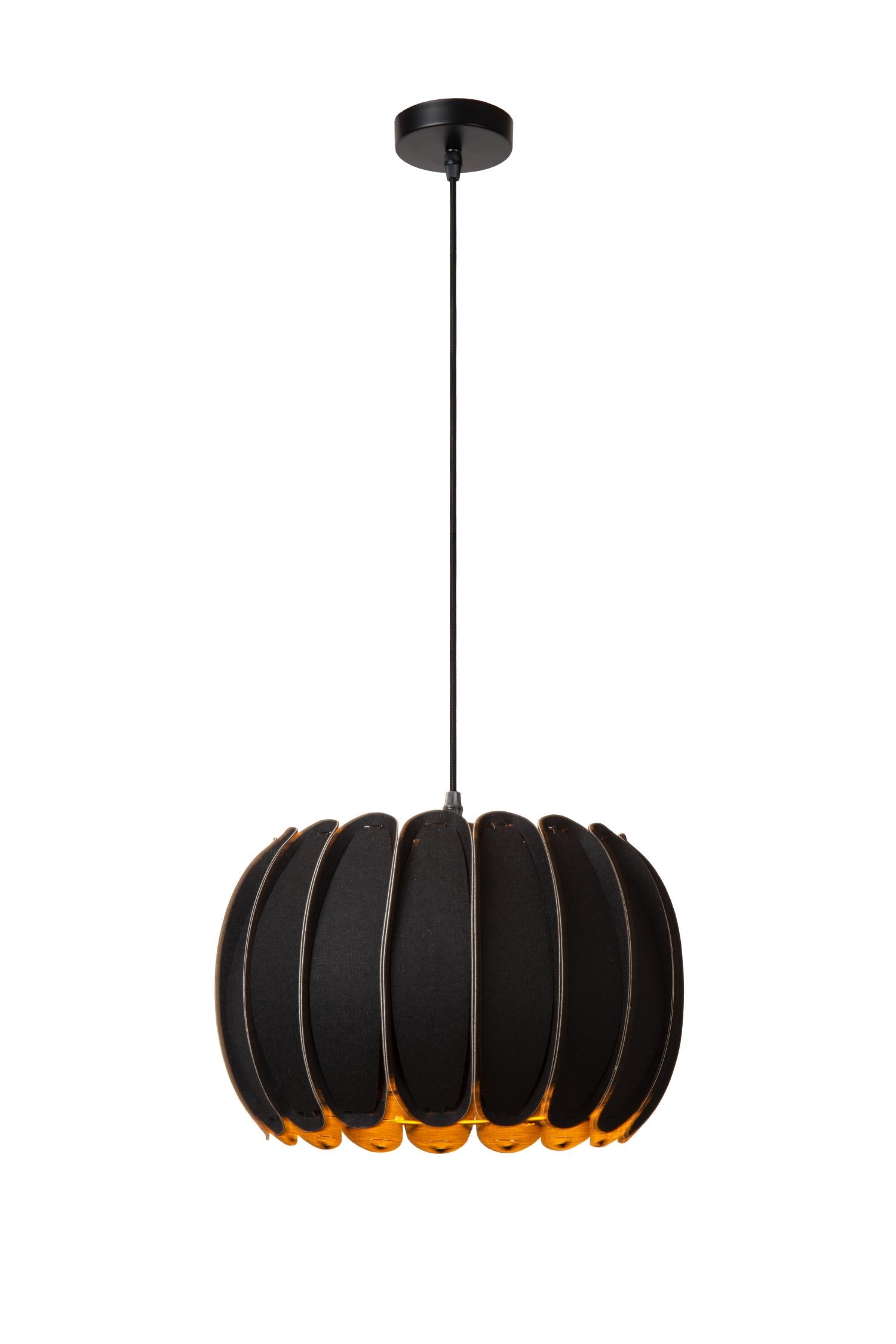 SPENCER - Suspension - Ø 30 cm - 1xE27 - Noir