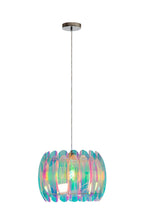 GLINSTAR - Suspension - Ø 40 cm - 1xE27 - Multicolore