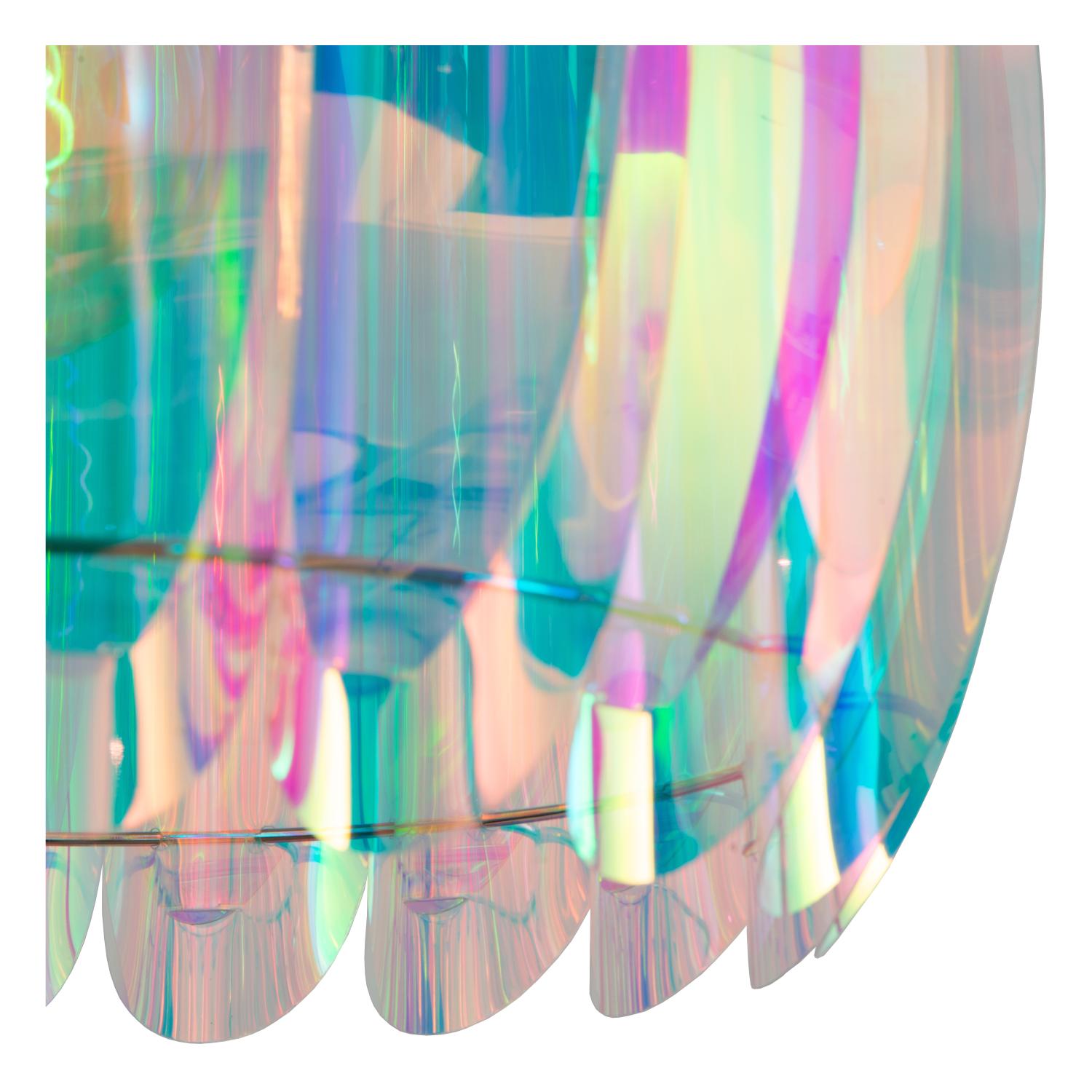 GLINSTAR - Suspension - Ø 40 cm - 1xE27 - Multicolore