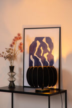 SPENCER - Table lamp - Ø 30 cm - 1xE27 - Black