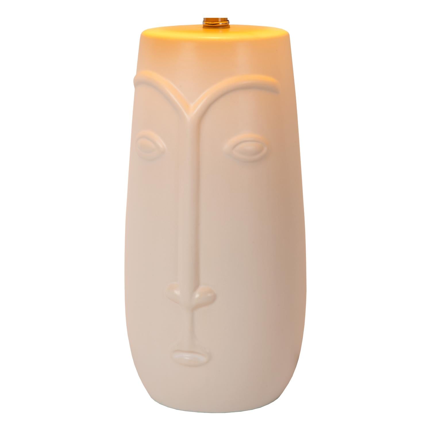 VISO - Lampe de table - Ø 36 cm - 1xE27 - Blanc