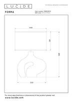 FORMA - Lampe de table - 1xE27 - Blanc
