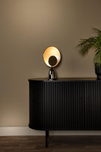 CASTAMAR - Tafellamp - Ø 25,5 cm - LED - 1x8W 2100K - Chroom