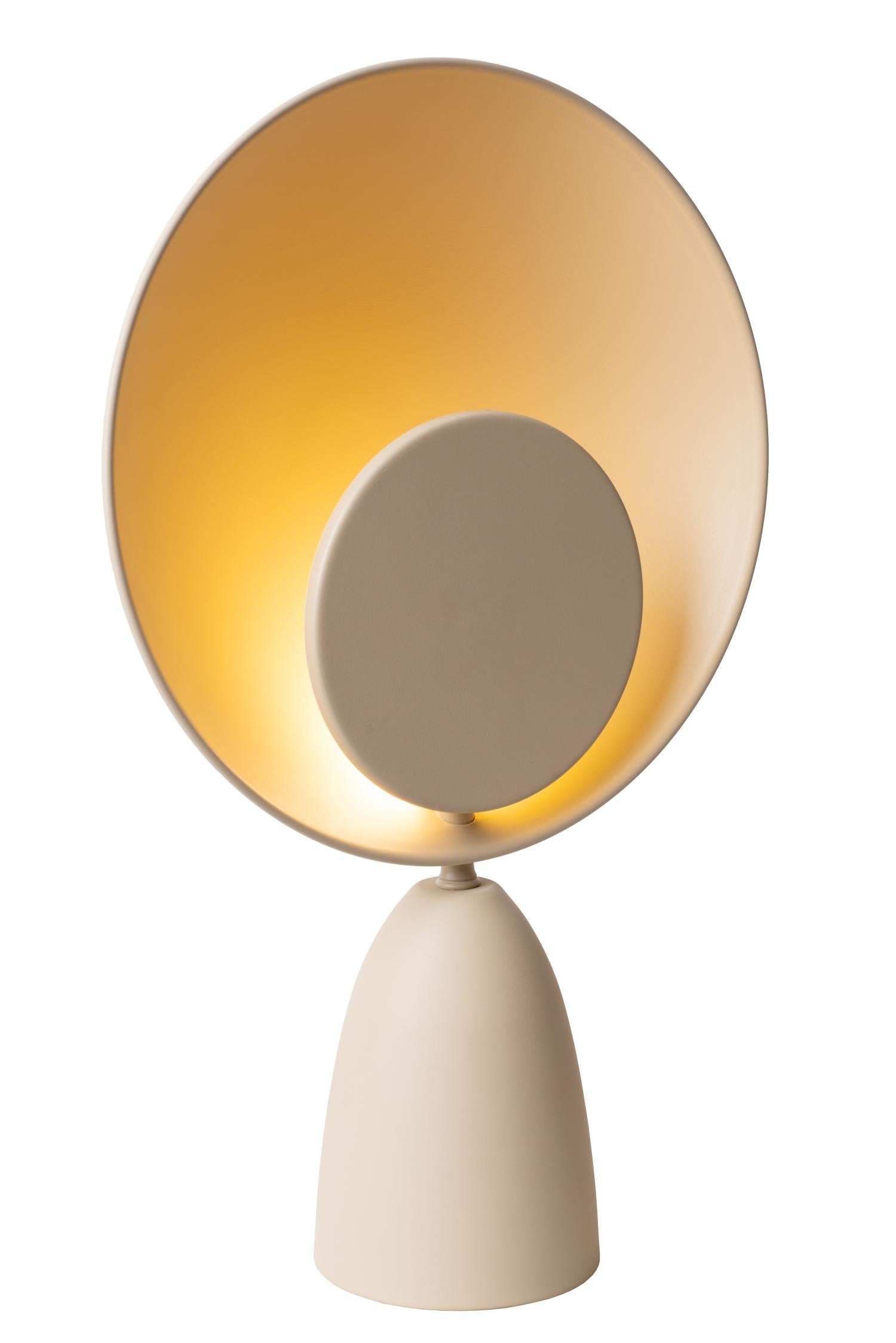 CASTAMAR - Lampe de table - Ø 25,5 cm - LED - 1x8W 2100K - Taupe