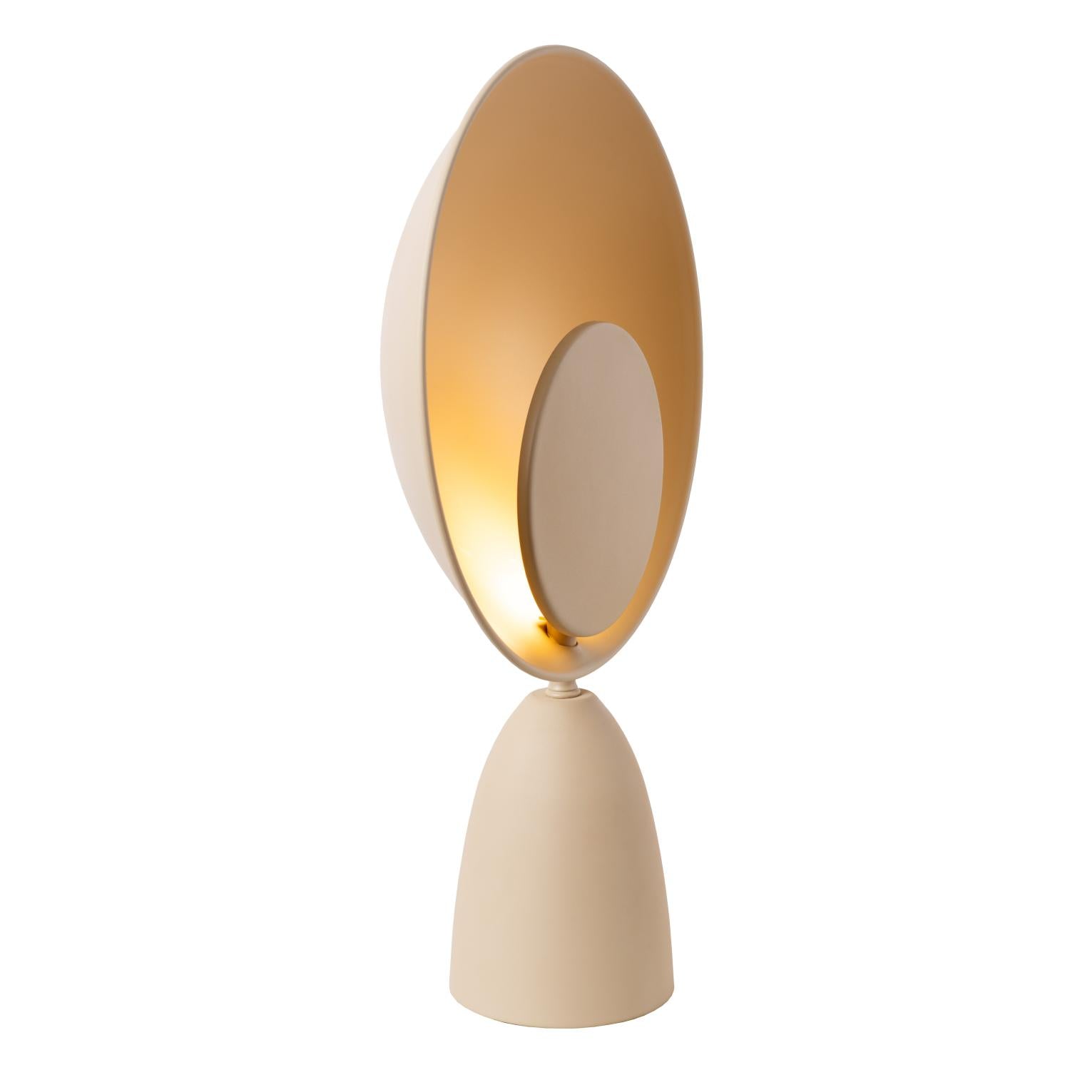CASTAMAR - Lampe de table - Ø 25,5 cm - LED - 1x8W 2100K - Taupe