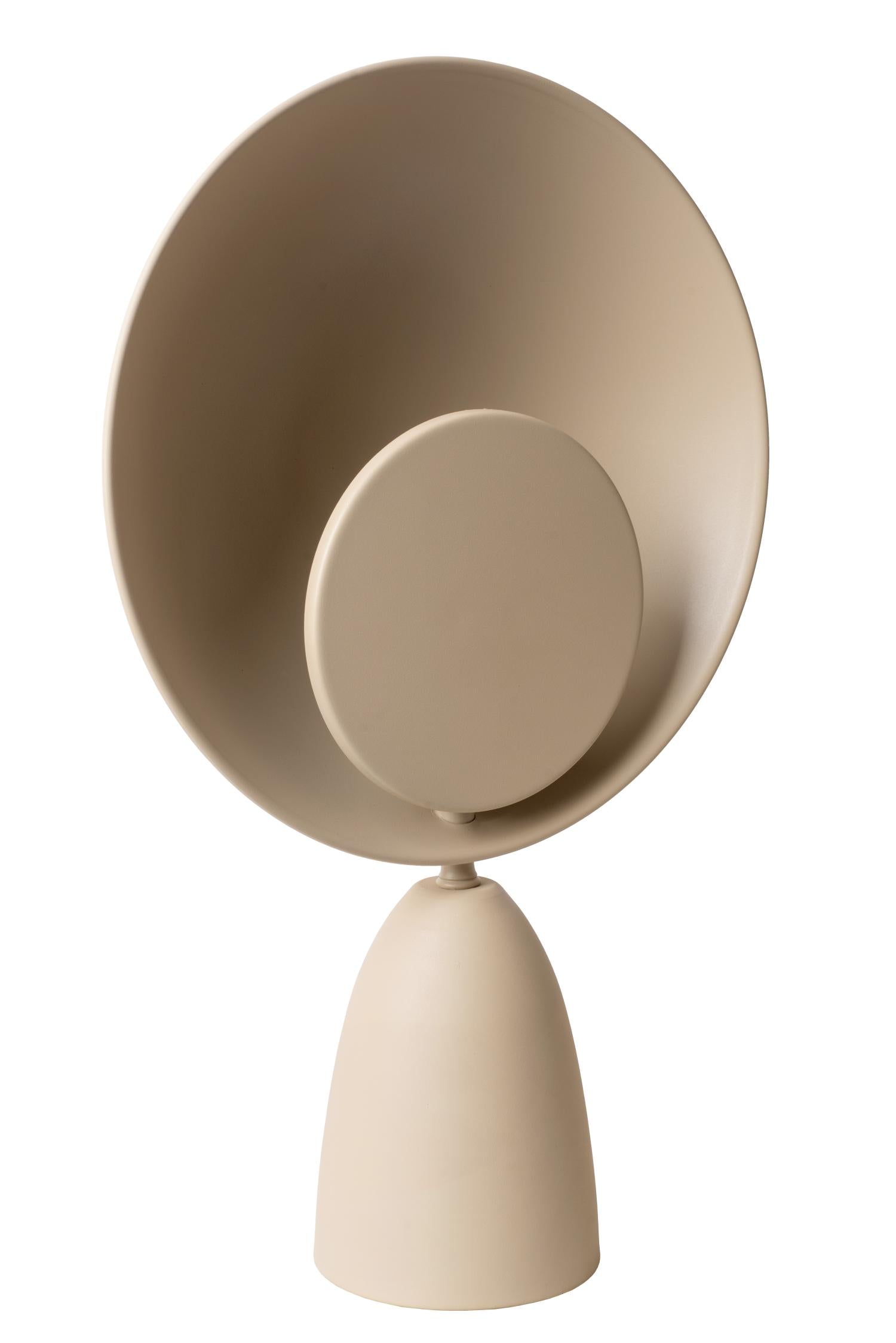 CASTAMAR - Lampe de table - Ø 25,5 cm - LED - 1x8W 2100K - Taupe