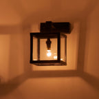 Applique d'extérieur Vitrine Petite Wall Lantern 1L, chrome