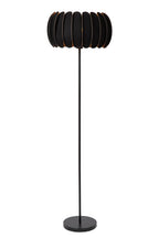 SPENCER - Vloerlamp - Ø 40 cm - 1xE27 - Zwart